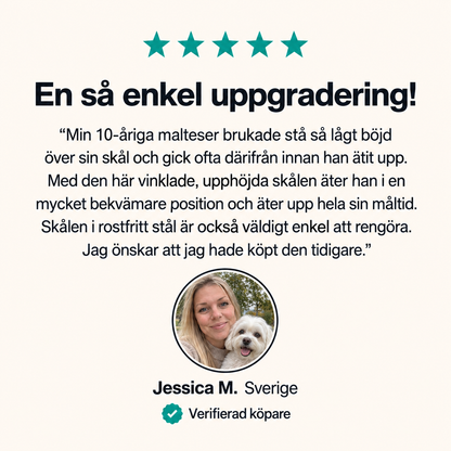 Sundatass™ Ortopedisk Hundskål